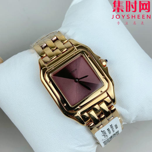 与豹同行 一跃入心 AF卡地亚猎豹系列 中号表盘尺寸：27×37mm 女士腕表 商品图0