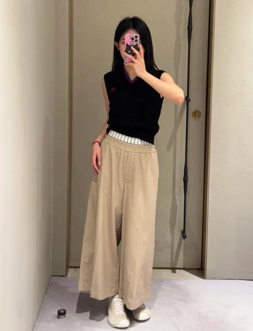 女款拼接腰休闲裤长裤zh014 商品图3