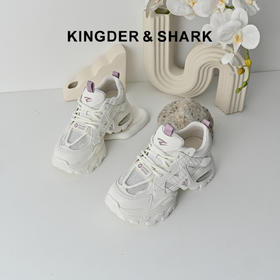 经典鲨2026年夏专柜新品韩版网面轻便透气休闲运动老爹鞋女KW160-629161