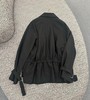 女款腰带拉链外套he014 商品缩略图1