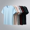 圆领短袖T恤 190g 60支云感莫棉纯色圆领短袖上衣  ZT-S660# 商品缩略图2