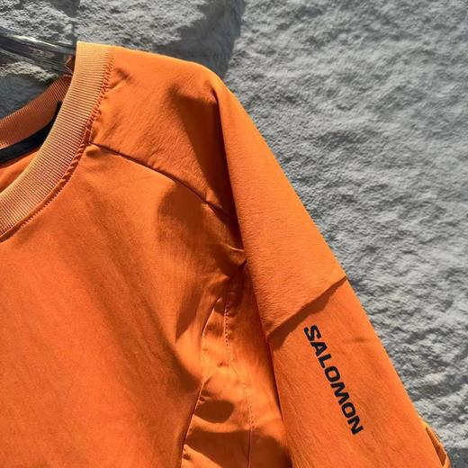 F040510机能风圆领防风弹力户外休闲百搭显瘦卫衣上衣 商品图12