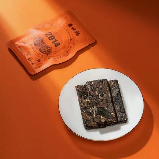 【单SKU】广林福 2014年陈皮老寿眉 福鼎老白茶 饼干茶叶 礼盒装 180G 商品图2