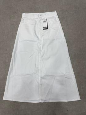 F040504春夏新款牛仔中裙半身裙复古休闲修身显瘦裙子