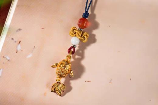 鲤想上岸挂件，锦鲤相伴，如愿上岸，时来运转 商品图0