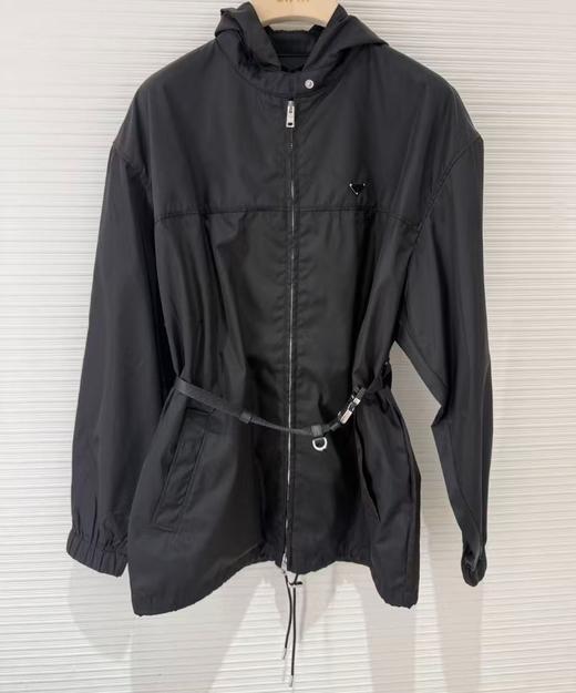 女款腰带连帽外套he020 商品图0