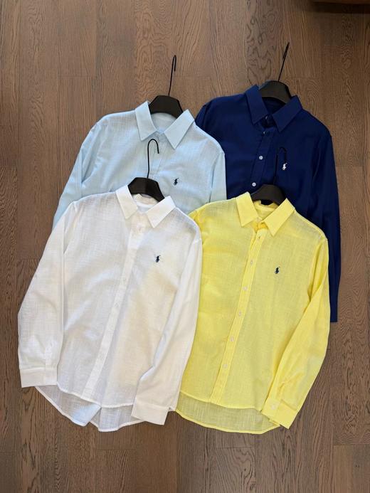 F040508复古松弛感刺绣衬衫宽松显瘦休闲百搭开衫上衣 商品图2