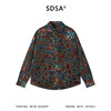 SDSA男士秋冬新款痞帅男装美式复古不规则格子长袖衬衫百搭时尚 商品缩略图0