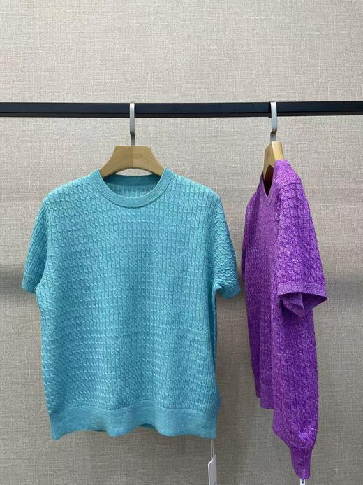 亚麻羊毛彩色套头衫 商品图12