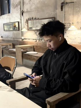 美式高街，哈灵顿复古！！Jordan Brand（乔丹）飞人刺绣男子立领运动夹克外套