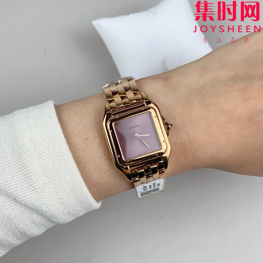 与豹同行 一跃入心 AF卡地亚猎豹系列 中号表盘尺寸：27×37mm 女士腕表 商品图5