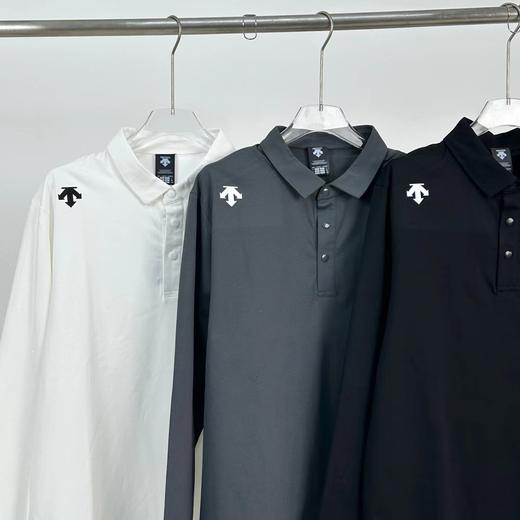 F040521春季新品透气速干都市通勤男士翻领长袖POLO衫 商品图2