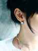 彩虹珍珠耳钉 商品缩略图1