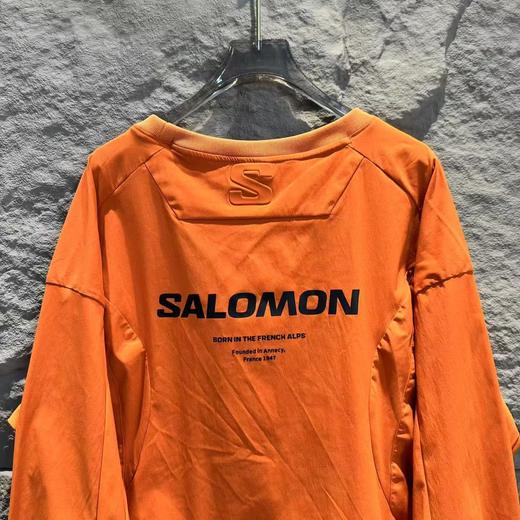 F040510机能风圆领防风弹力户外休闲百搭显瘦卫衣上衣 商品图10