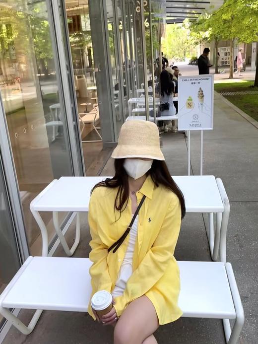 F040508复古松弛感刺绣衬衫宽松显瘦休闲百搭开衫上衣 商品图9