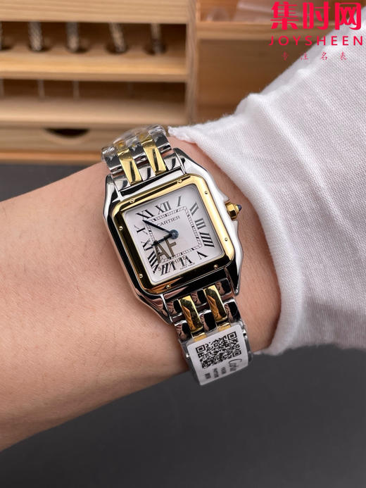 与豹同行 一跃入心 AF卡地亚猎豹系列 中号表盘尺寸：27×37mm 女士腕表 商品图8