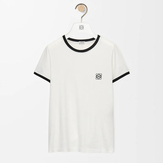 LOE-T 经典刺绣撞色T恤 商品图0