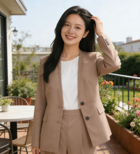 G2000女装SS26商场新款【凉感/可机洗】西装外套63212004