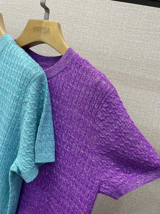 亚麻羊毛彩色套头衫 商品图3