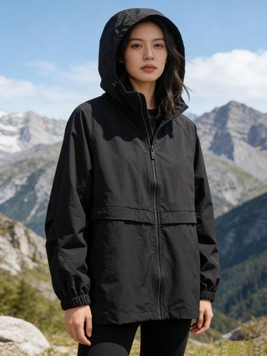 佐丹奴女装26年新款3M防泼水防晒轻薄风衣外套05376016 商品图0