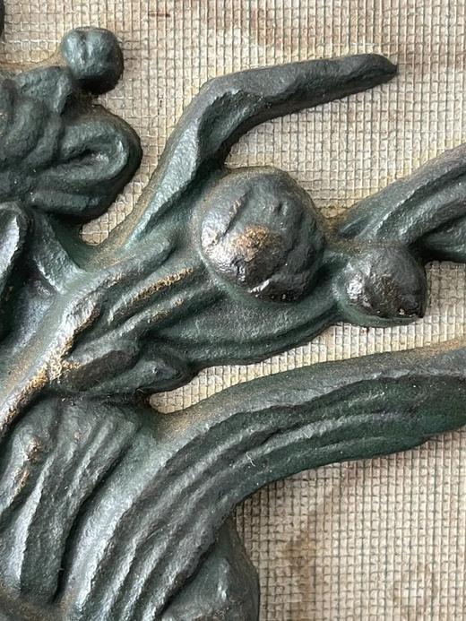 青铜浮雕飛天仙女裱框壁饰，顺丰包邮 商品图7