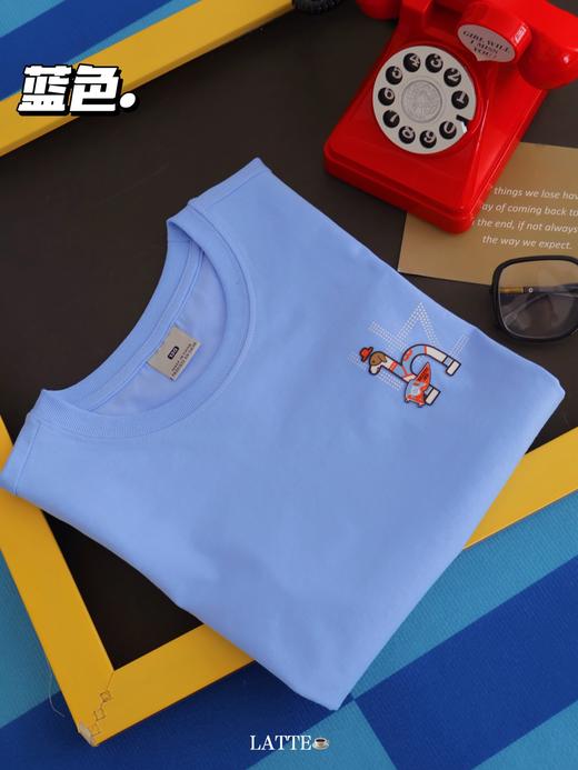 直发【2619】高端局，哈吉狗儿童液氮精梳棉短袖T恤 商品图7