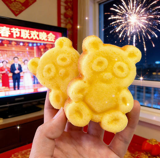 面包计划新品~小熊玉米嫩蛋糕~ 把云朵和奶香揉进了孩子的零食时光✨  ✅53%高比例新鲜鸡蛋——蛋糕体更松软、营养更足 商品图6
