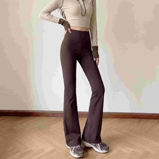 【99任选2件】SINWISS品牌外穿无尴尬高腰提臀微磨云感喇叭裤8808（活动产品，收货7天内支持退换） 商品图3