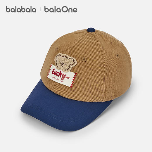 【balaOne】巴拉巴拉儿童帽子男女童棒球帽2026年新款撞色可爱萌 商品图2