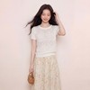 奢姿大码女装2026夏季减龄镂空设计圆领针织衫胖妹妹百搭时尚上衣9862692293 商品缩略图0