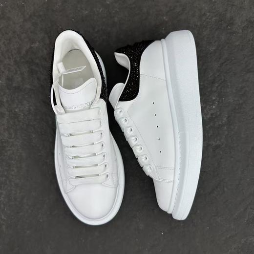 亚历山大王-麦昆小白鞋 黑钻尾 商品图2