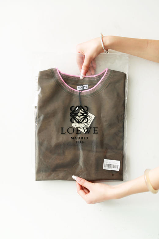 上身简直绝了啊！！刺绣工艺+复古拼接，法式圆领半袖t恤E040668 商品图13