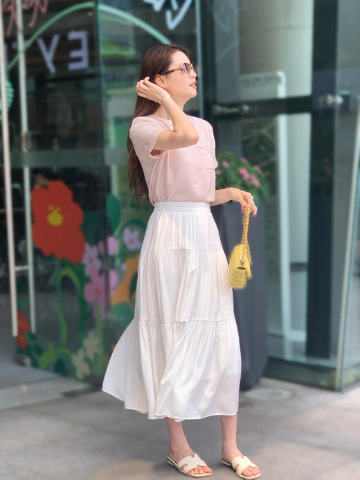 【百图 lulu定制】【香香千金上衣】轻奢 香风 花纱肌理 重工手工编织 短袖上衣 商品图8