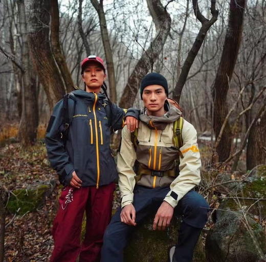 【lb1】山海联名羔品质情侣冲锋户外防水高透气夹克/外套！！ 商品图0