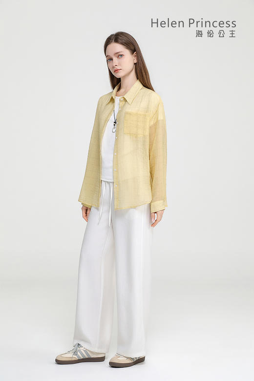 温柔系肌理感衬衫 商品图3