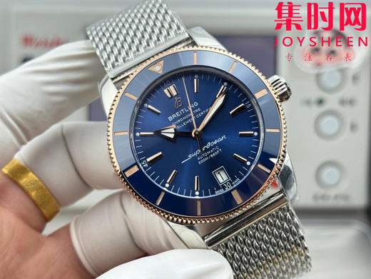 【上天入地，征战深海】GF百年灵家族的“水鬼”－超级海洋文化二代系列 米兰钢带 男士腕表 表径42mm 商品图1