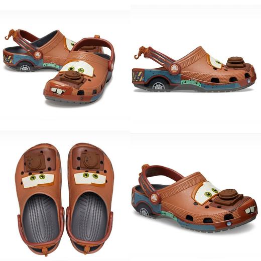 【儿童款】crocs卡骆驰联动款洞洞鞋 小汽车/蝙蝠侠 活力卡通 彩色夏天 商品图1