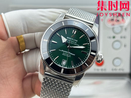 【上天入地，征战深海】GF百年灵家族的“水鬼”－超级海洋文化二代系列 米兰钢带 男士腕表 表径42mm 商品图2