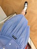 缪缪 浅蓝格纹半裙+浅蓝格纹娃娃领衬衫 商品缩略图5