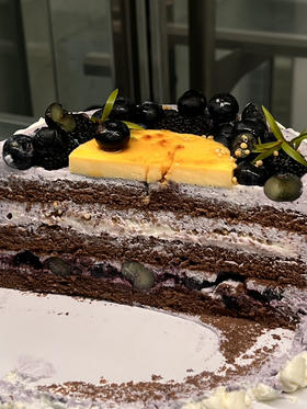 蓝莓奶皮子切件