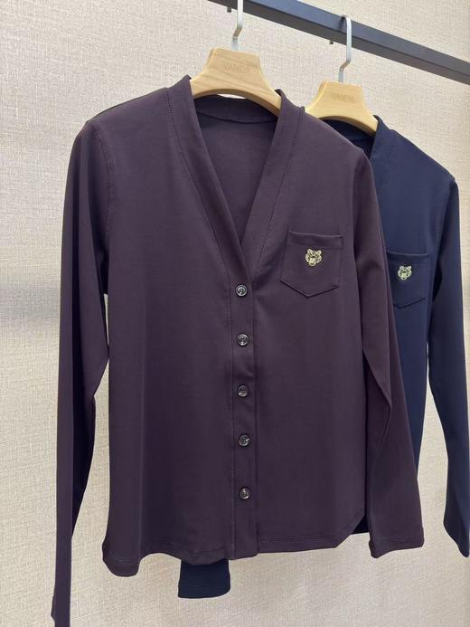 V领纯棉刺绣上衣 商品图10