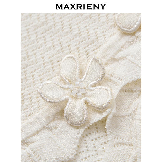 【商场同款】MAXRIENY温柔镂空花绣外搭小衫女童外套25夏童装(货号:MK86JA001) 商品图2