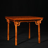 二十世纪 黄花梨一腿三牙高罗锅枨八仙桌 商品缩略图0