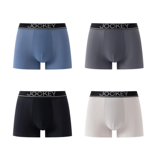 MM 山姆 JOCKEY空气孔男士凉感内裤4条装 混色 商品图0