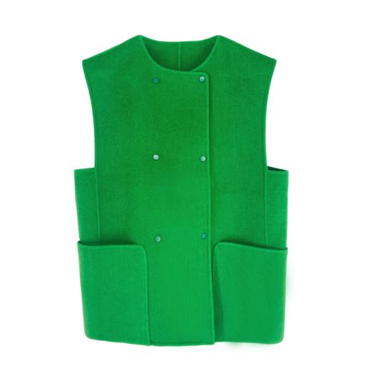 04-2潘依绣丁丁宠粉 100%羊毛气质百搭无袖背心马甲 ZX22089 商品图1