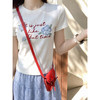 <曾小咸推荐>韩系字母印花短袖T恤半身裙【预售款，预计3-15天！！】 商品缩略图3
