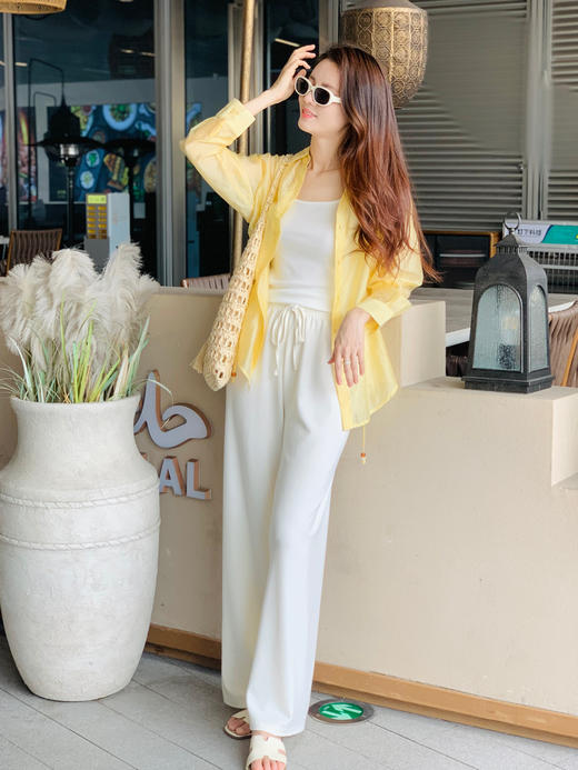 【百图lulu定制】【预售4月17日发】【雪糕裤】凉爽 垂感 柔软 舒服 显腿长 直筒裤 商品图2