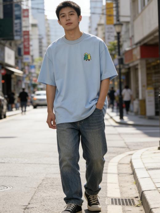 点此购买 可隆夏季男女户外限定款Graphic短袖T恤 hh 344309 商品图10