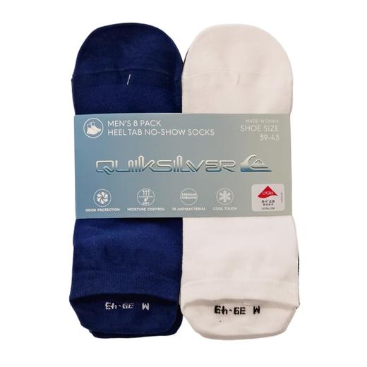 MM 山姆 Quiksilver男士袜子8双装 24-26cm 混色 商品图6