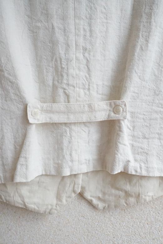 elsa esturgie 棉麻混纺V领无袖马甲(全衬里) 商品图7